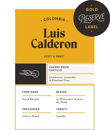 Luis Calderon - Colombia | Gold Label