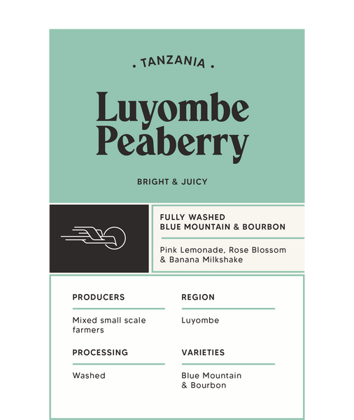 Luyombe Peaberry - Tanzania