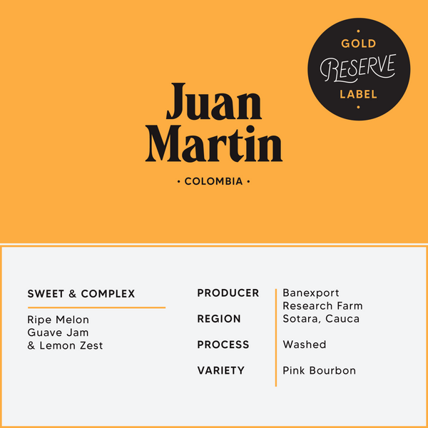 Juan Martin - Colombia | Gold Label Reserve